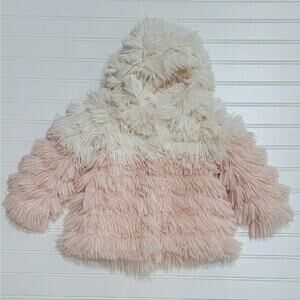 Widgeon Hooded Faux Fur Coat
